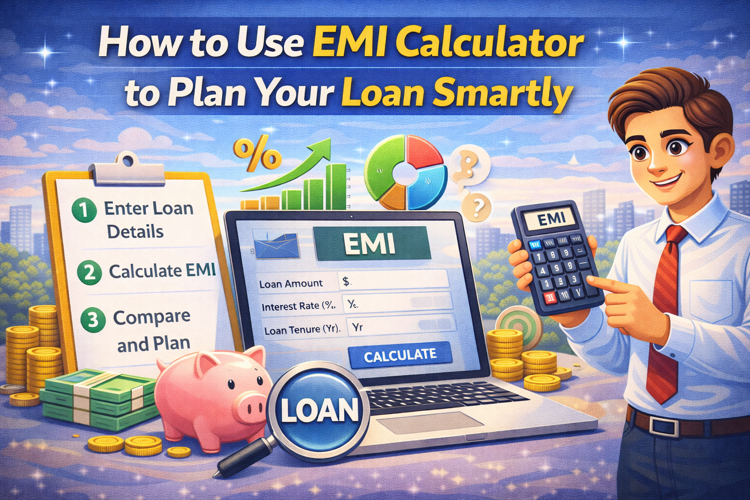 How to Use EMI Calculator to Plan Your Loan Smartly 